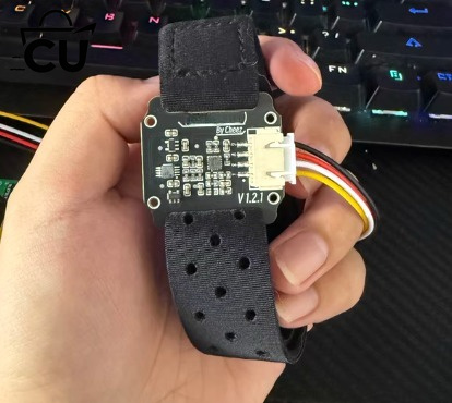 Muscle Sensor Emg - เซ็นเซอร์ตรวจวัดคลื่นไฟฟ้ากล้ามเนื้อแบบแห้ง (Dry Electrode) สำหรับการตรวจวัดคลื่นไฟฟ้ากล้ามเนื้อ (SEMG) โมดูลเก็บข้อมูลคลื่นไฟฟ้ากล้ามเนื้อ