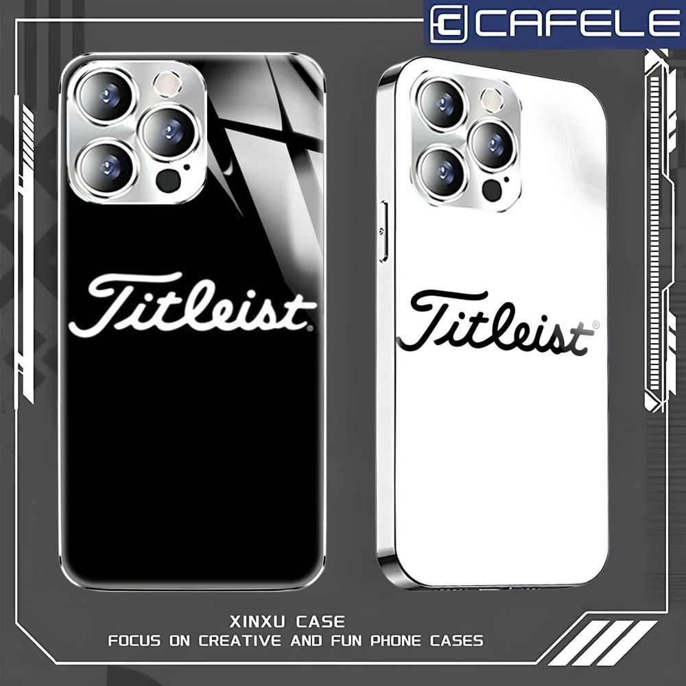 Apple Iphone 15 Pro Max - เคสโทรศัพท์ลายลูกกอล์ฟ T-Titleists สำหรับ iPhone 17 16