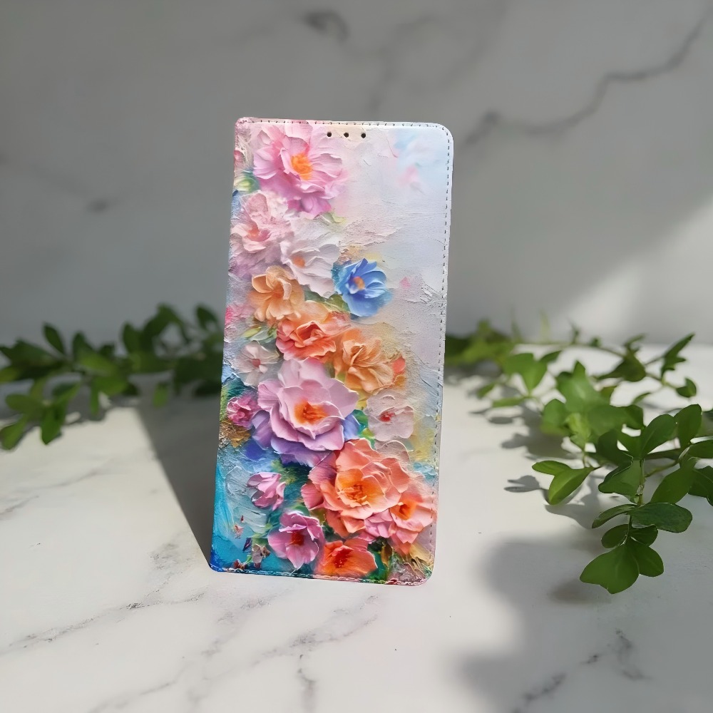 Samsung Galaxy S24 - เคสหนังแบบพับแม่เหล็กพร้อมลายพิมพ์ สำหรับ Samsung Galaxy S26 Ultra