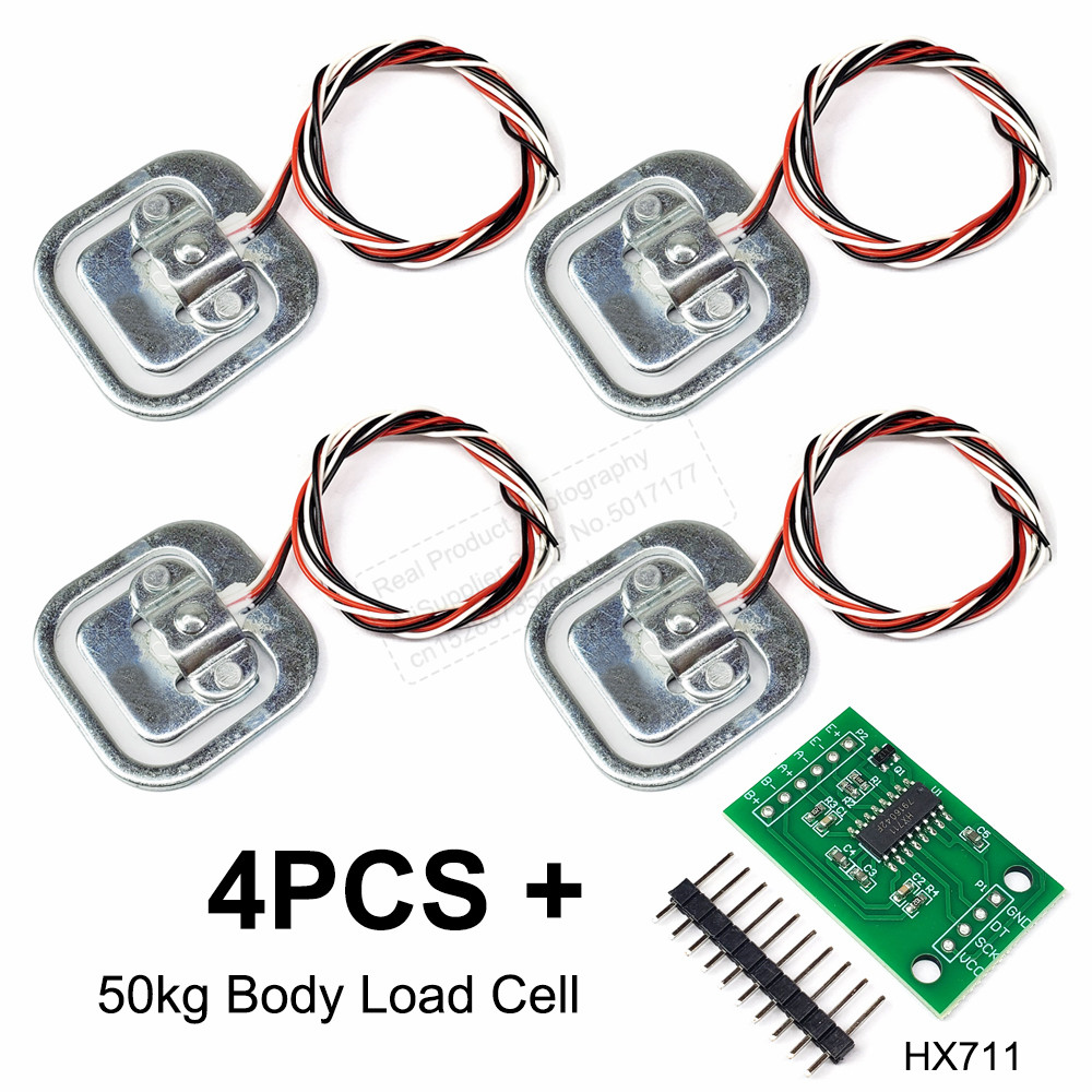 Muscle Sensor Emg - 4PCS 50kg Human Scale โหลดน้ําหนัก Sensor