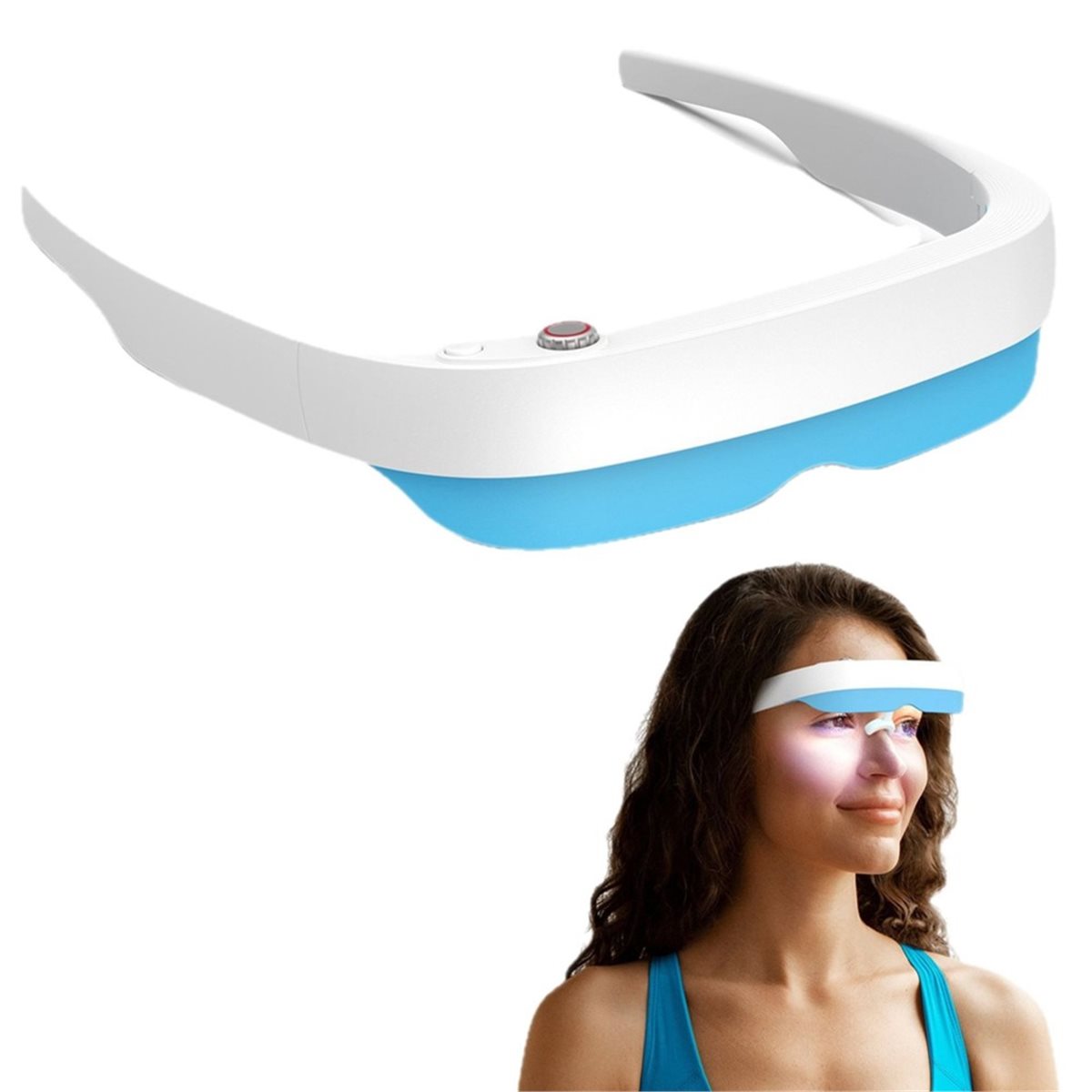 แว่นตาบำบัดด้วยแสง DT75BG โคมไ - Light Therapy Glasses บทวิจารณ์และราคา