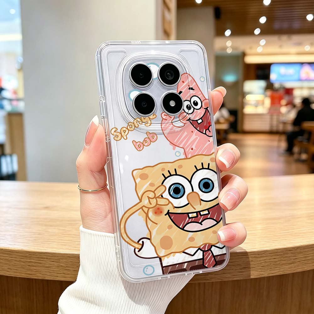 เคสโทรศัพท์ใสลายการ์ตูนสปอนจ์บ - Xiaomi Poco X6 บทวิจารณ์และราคา