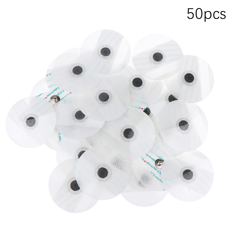 50 ชิ้น/ถุง แผ่นอิเล็กโทรดแบบใ - Ecg Patch Monitor บทวิจารณ์และราคา